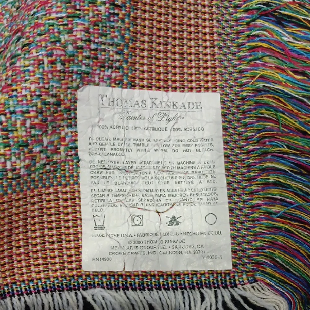 Scenic Lighthouse Tapestry Blanket